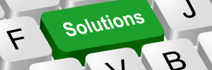 Solutions word on keyboard